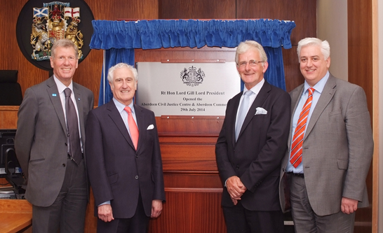 Aberdeen Civil Justice Centre Opening