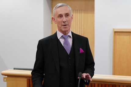 Sheriff Kenneth Campbell at 10th Anniversary of the All Scotland Sheriff Personal injury Court
