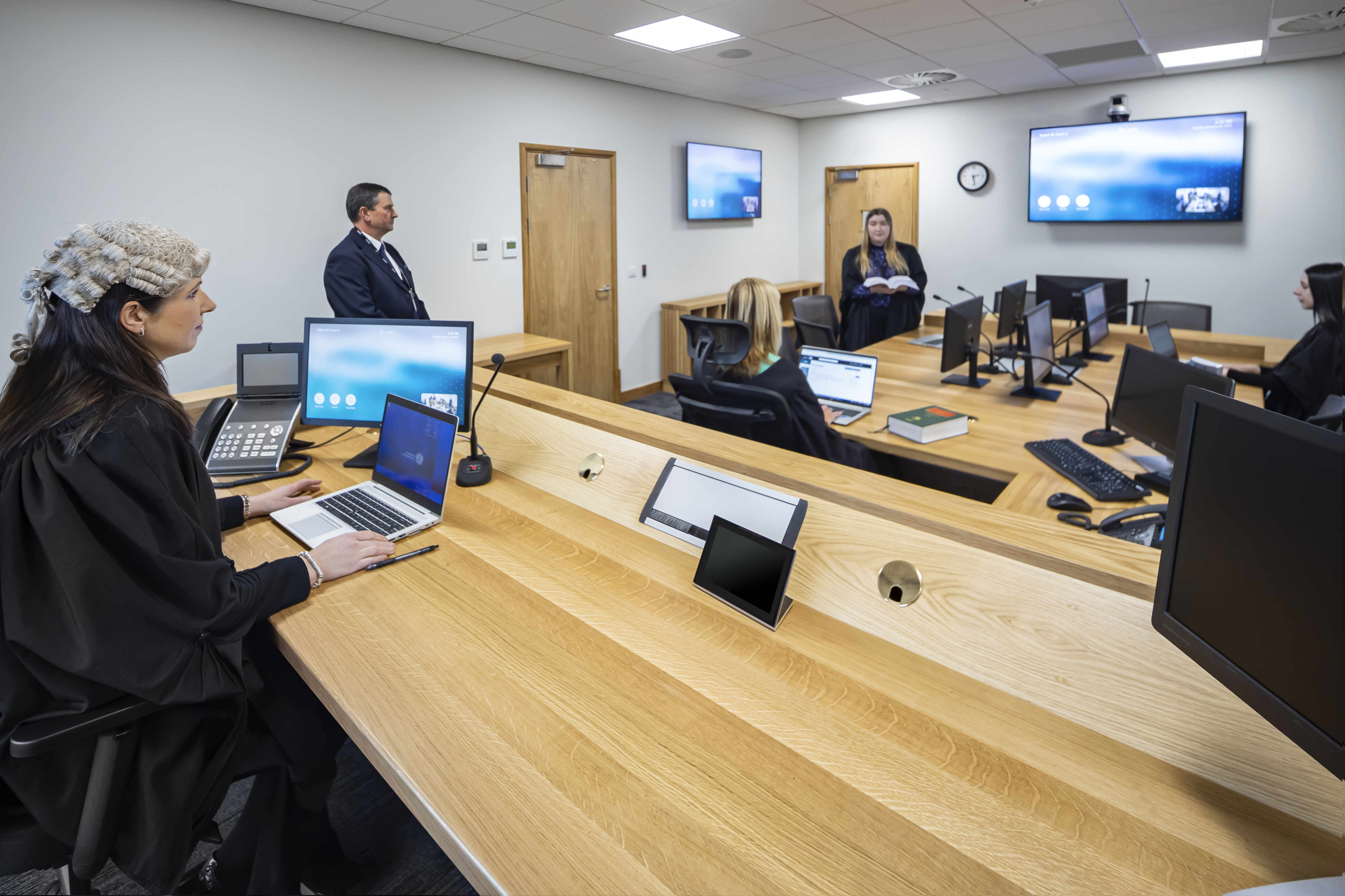 Falkirk SC courtroom